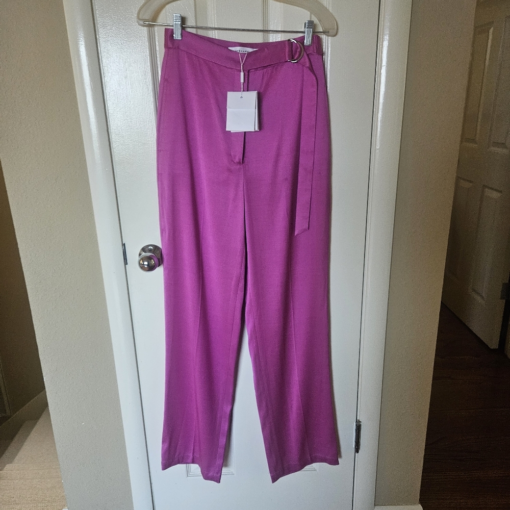 NWT ROBERT RODRIGUEZ Satin Twill Pants size 4